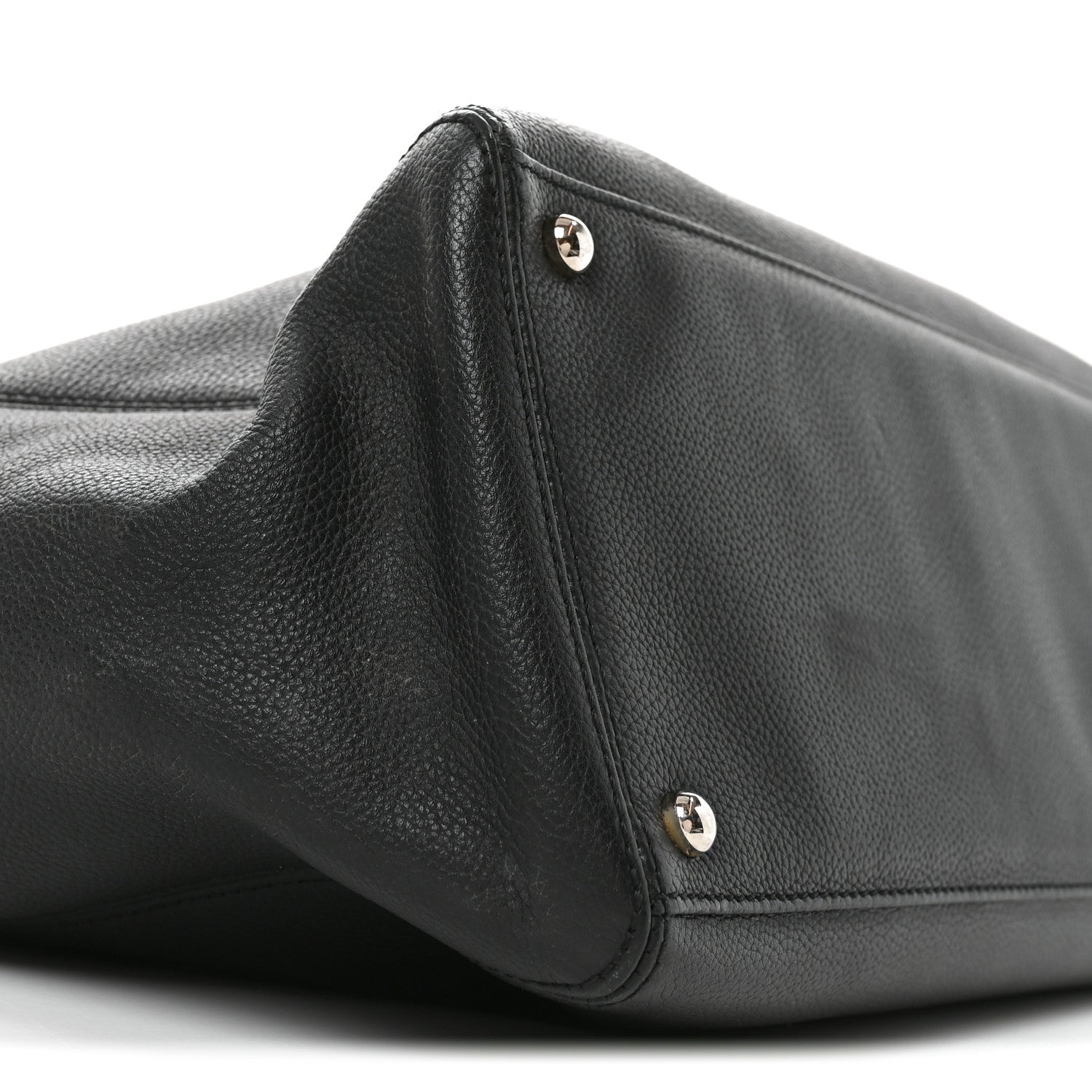 Chanel Calfskin Cerf Executive Shopper Tote Black 9 of 11
