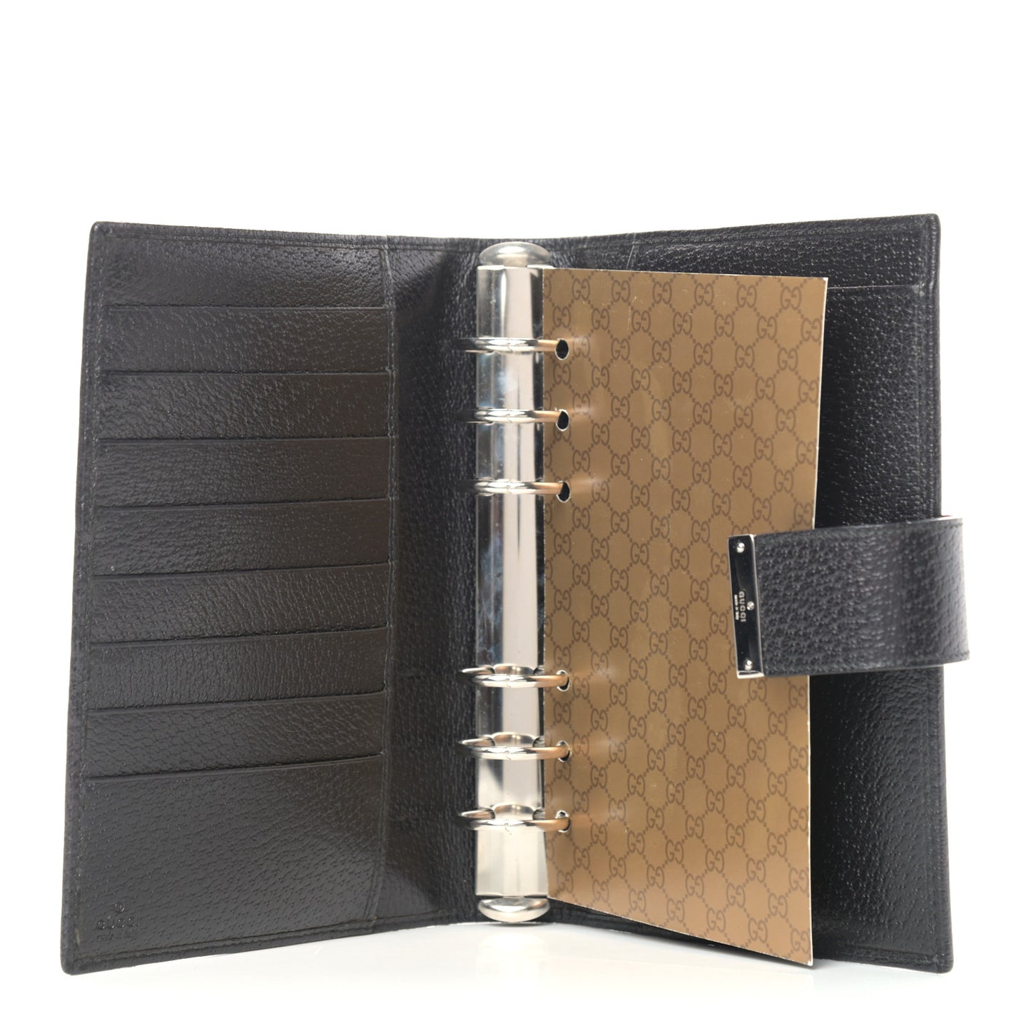 Monogram Standard Agenda Black