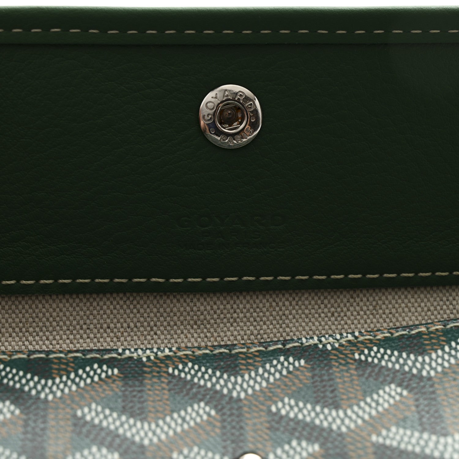 Goyard Goyardine Saint Louis PM Green 9 of 12