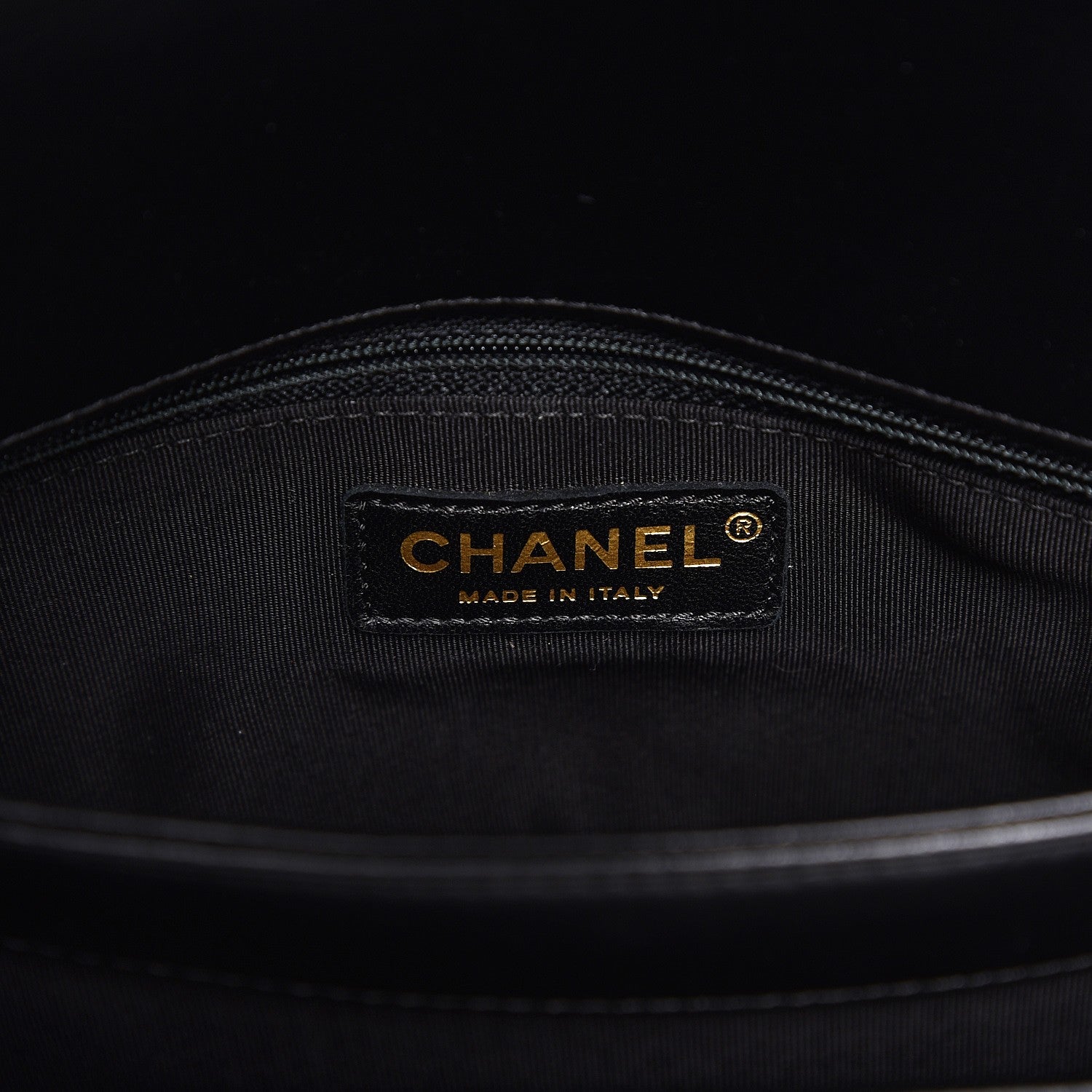Chanel Lambskin Quilted Large CC Unchained Crossbody Black 7 of 8