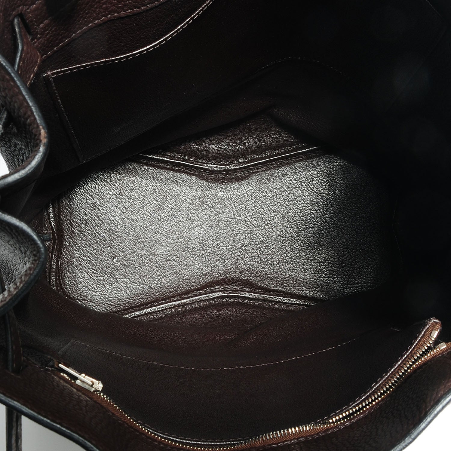 Hermes Togo So Kelly 26 Chocolate 12 of 15