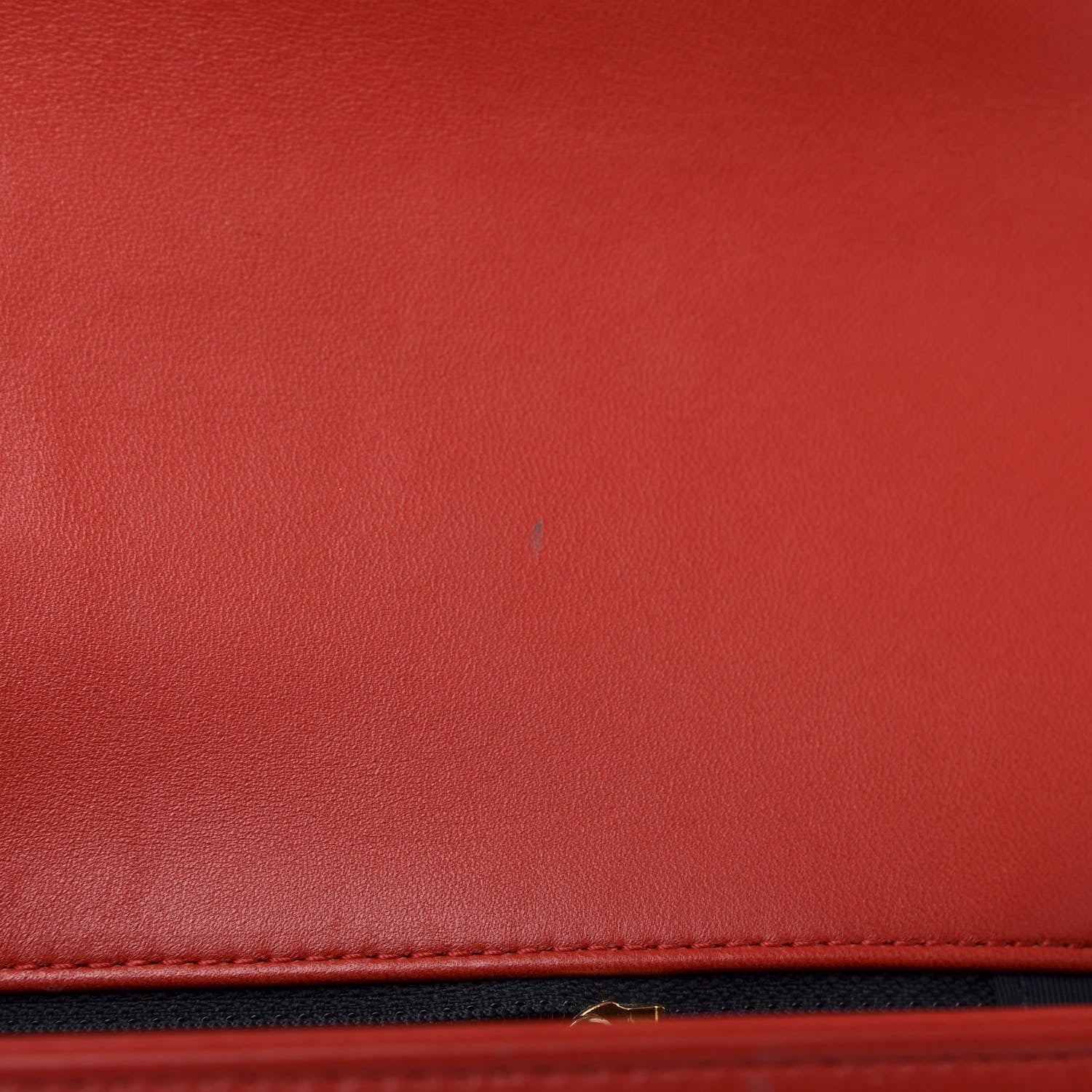 Chanel Lambskin Embossed New Medium Boy Cube Flap Red 8 of 21