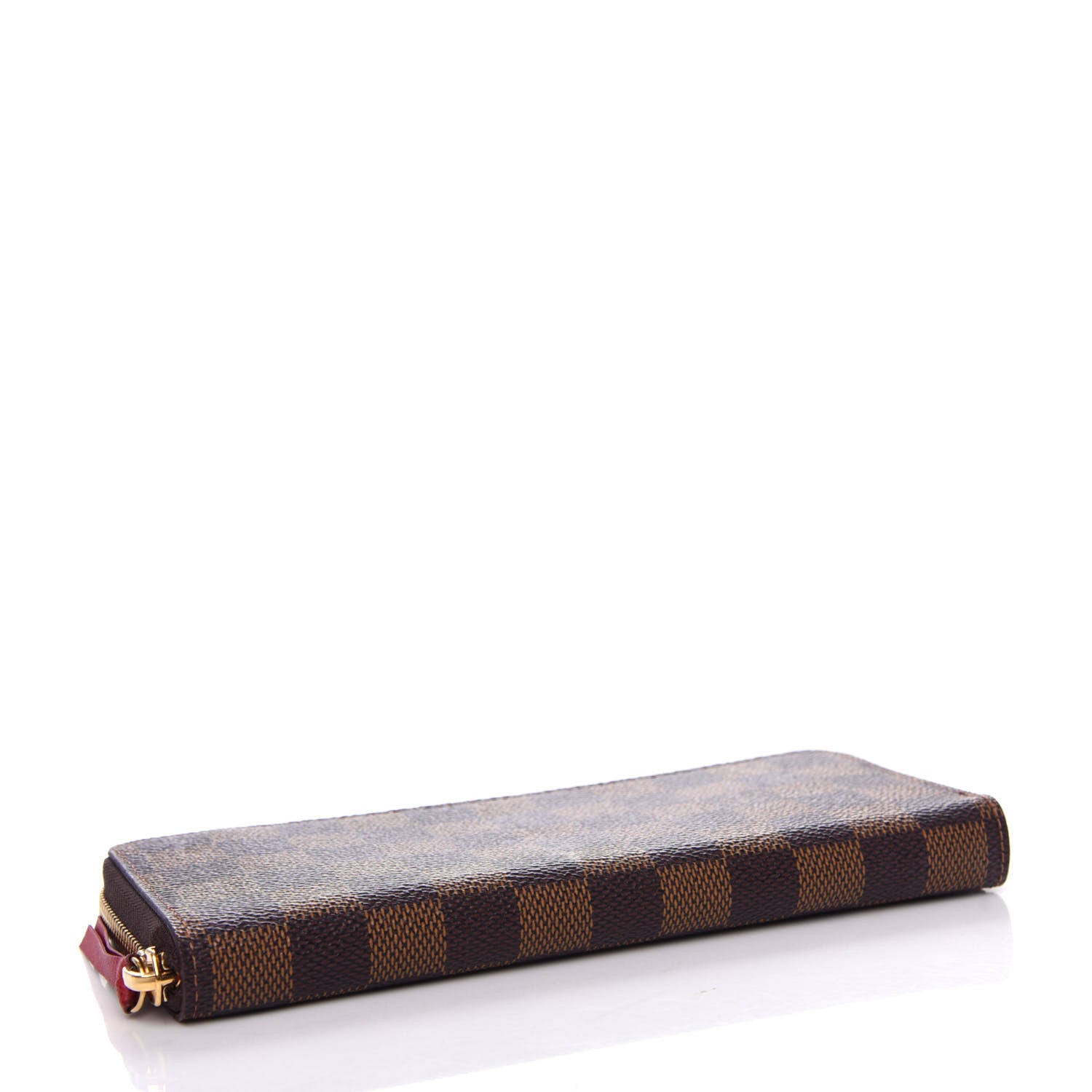 Louis Vuitton Damier Ebene Clemence Wallet Cherry 4 of 7