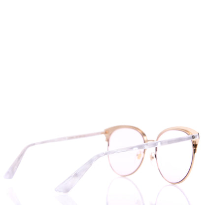 Gucci Round Metal GG0246SA Sunglasses Light Pink 4 of 8