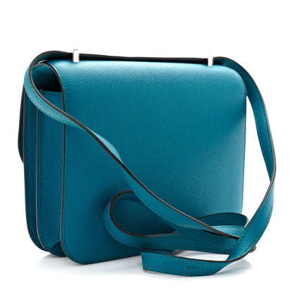 Hermes Epsom Constance 18 Bleu Izmir 3 of 10