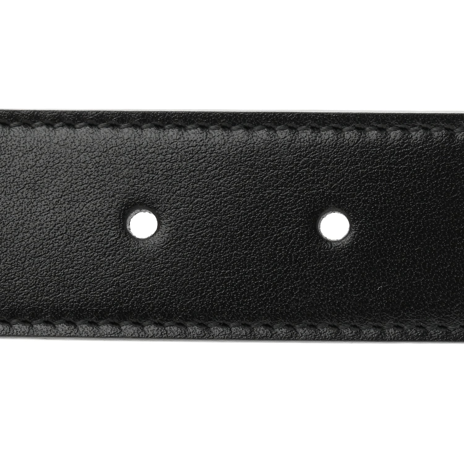 Gucci Calfskin Double G 30mm Belt 80 32 Black 4 of 5