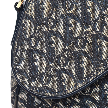 Christian Dior Monogram Saddle Bag Black 14 of 15