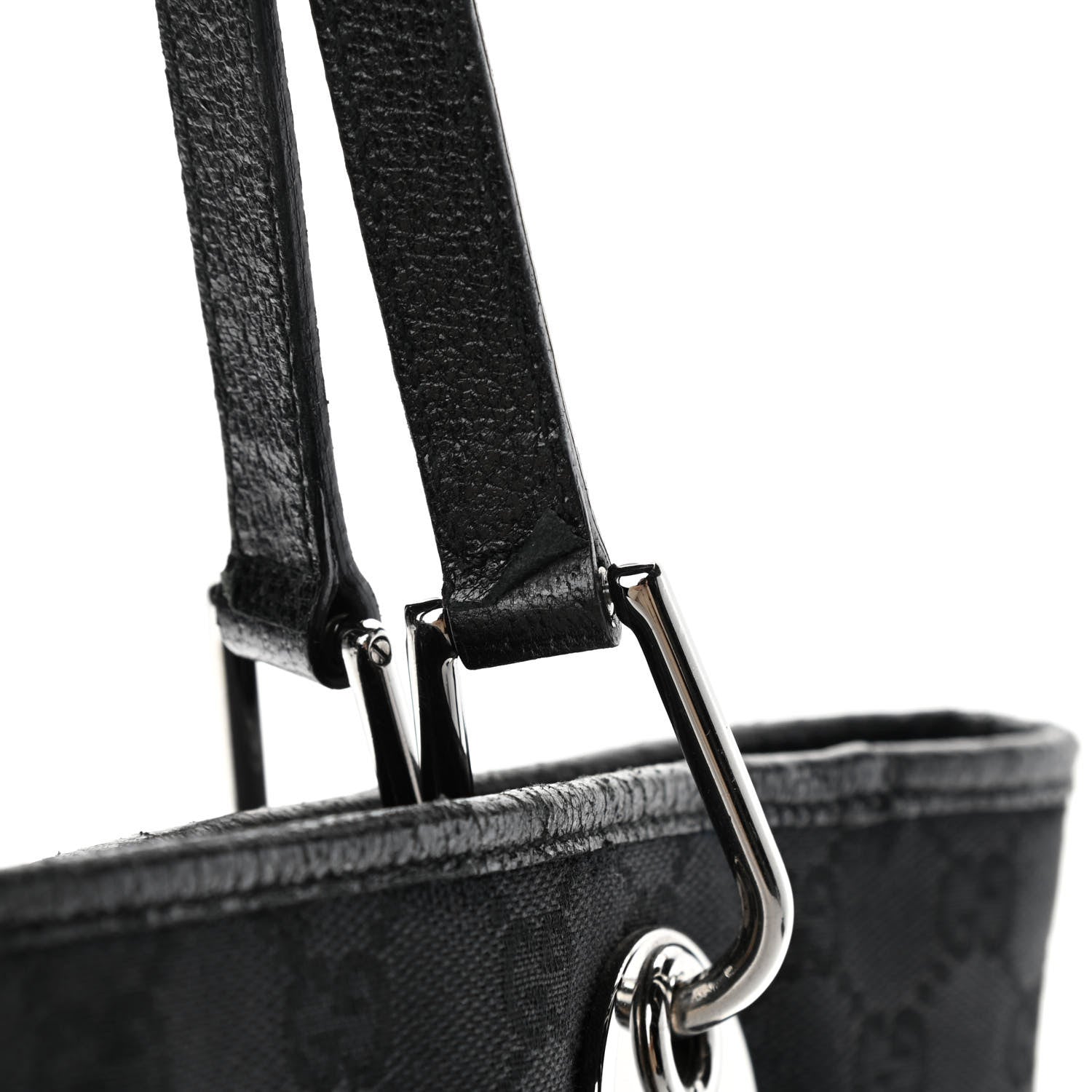 Gucci Monogram Large Eclipse Tote Black 7 of 7
