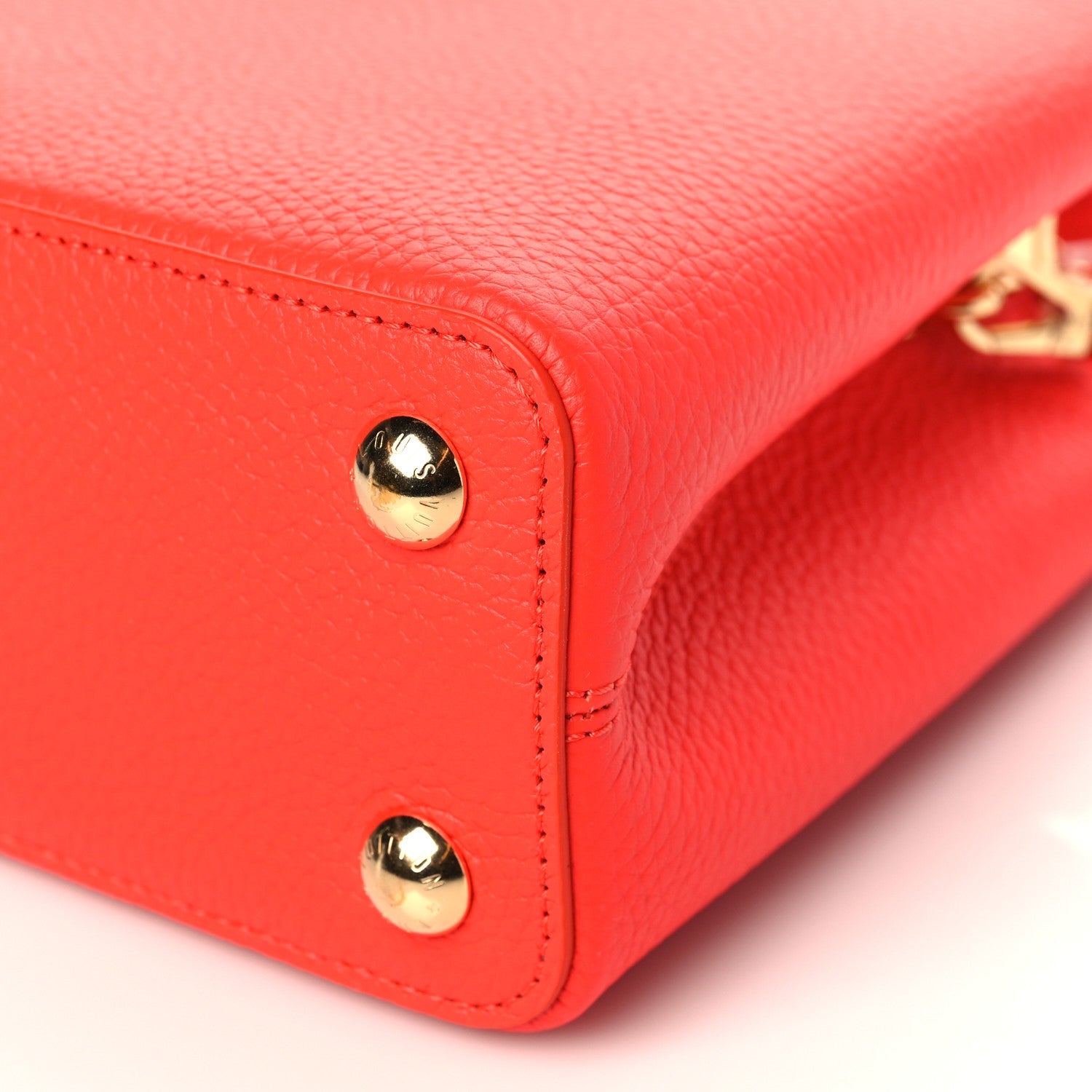 Louis Vuitton Taurillon Capucines BB Tonic Orange 7 of 8