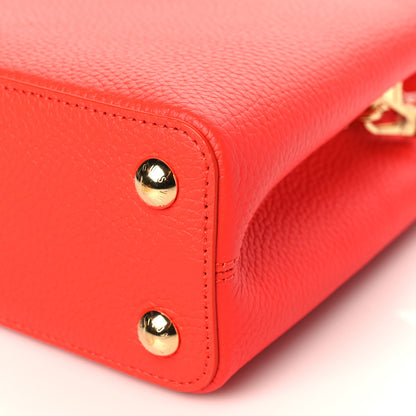 Louis Vuitton Taurillon Capucines BB Tonic Orange 7 of 8
