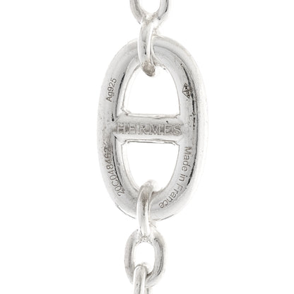 Hermes Sterling Silver Farandole Necklace 160 4 of 6