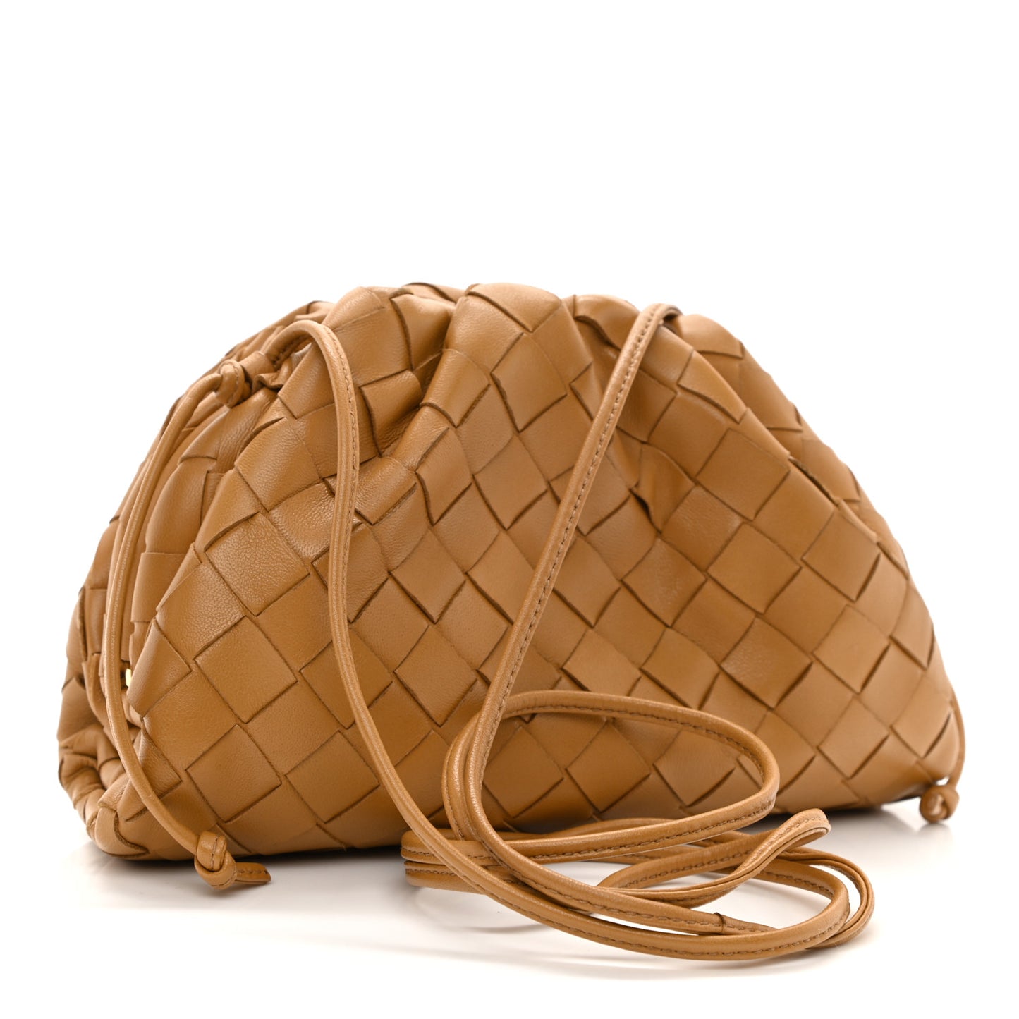 Nappa Intrecciato The Mini Pouch Carmel
