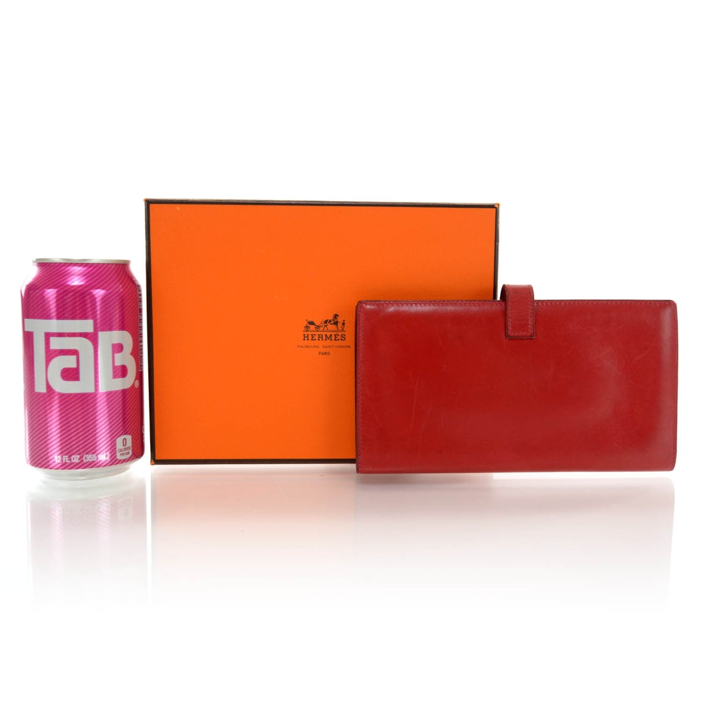 Box Calf Cadena Wallet