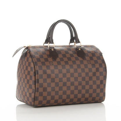 Louis Vuitton Damier Ebene Speedy 30 3 of 9
