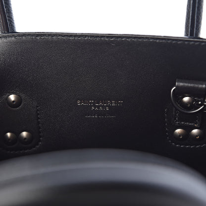 Saint Laurent Grained Calfskin Baby Sac De Jour Black 6 of 9