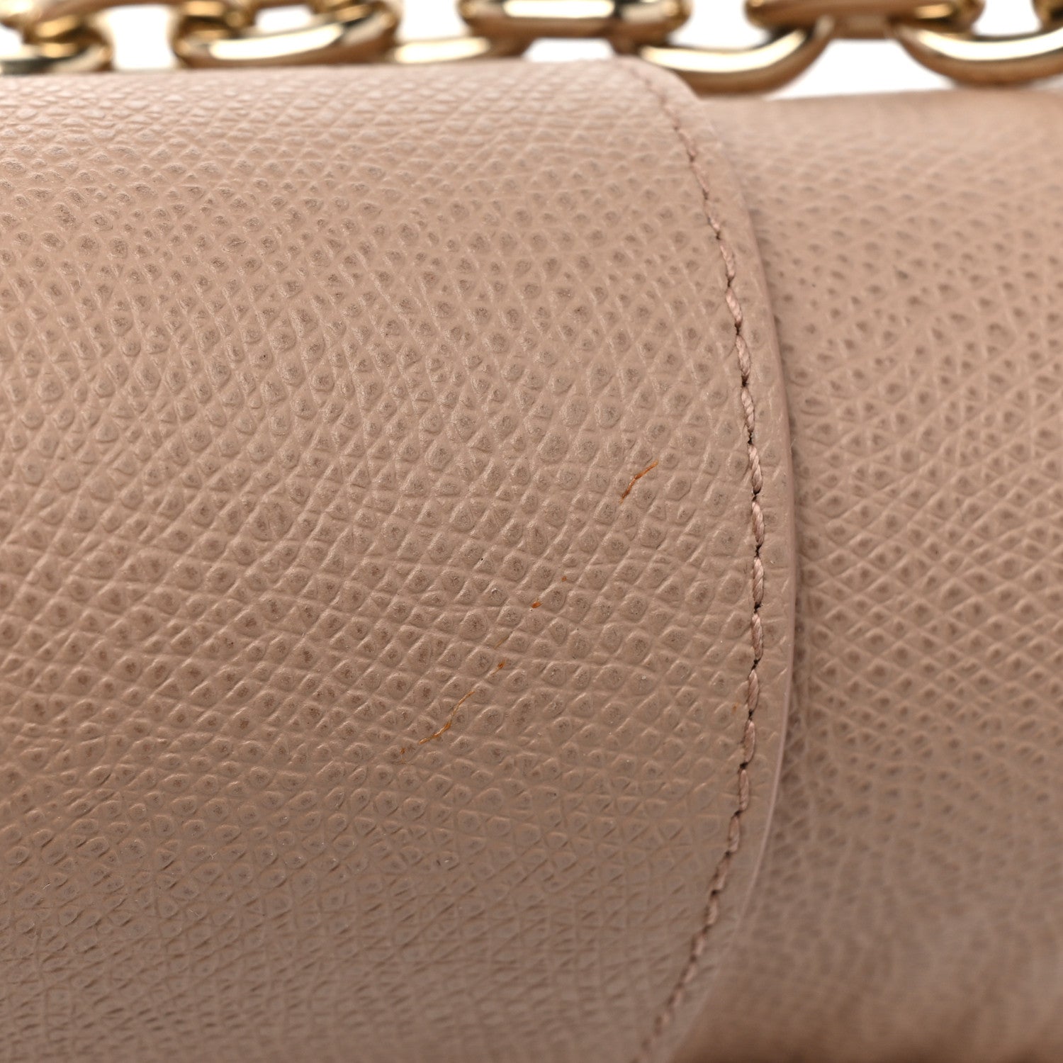 Christian Dior Grained Calfskin 30 Montaigne Chain Flap Bag Blush 17 of 18