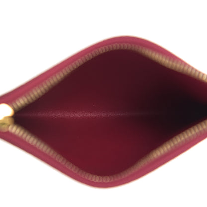 Louis Vuitton Monogram Zipped Card Holder Fuchsia 4 of 5