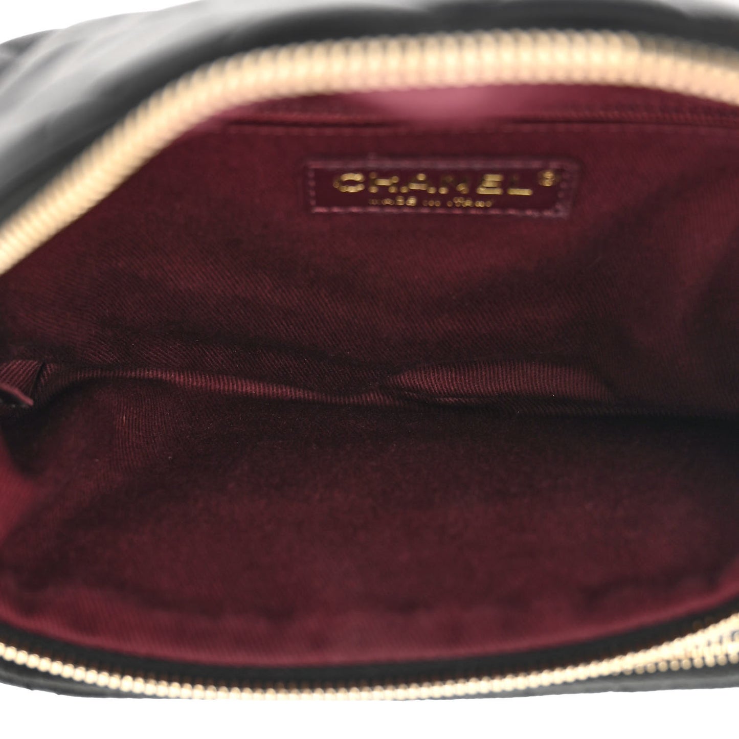 Caviar Quilted Business Affinity Waist Belt Bag Black