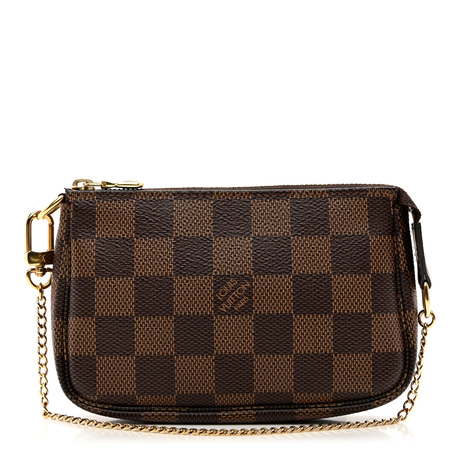Louis Vuitton Damier Ebene Mini Pochette Accessories 1 of 7