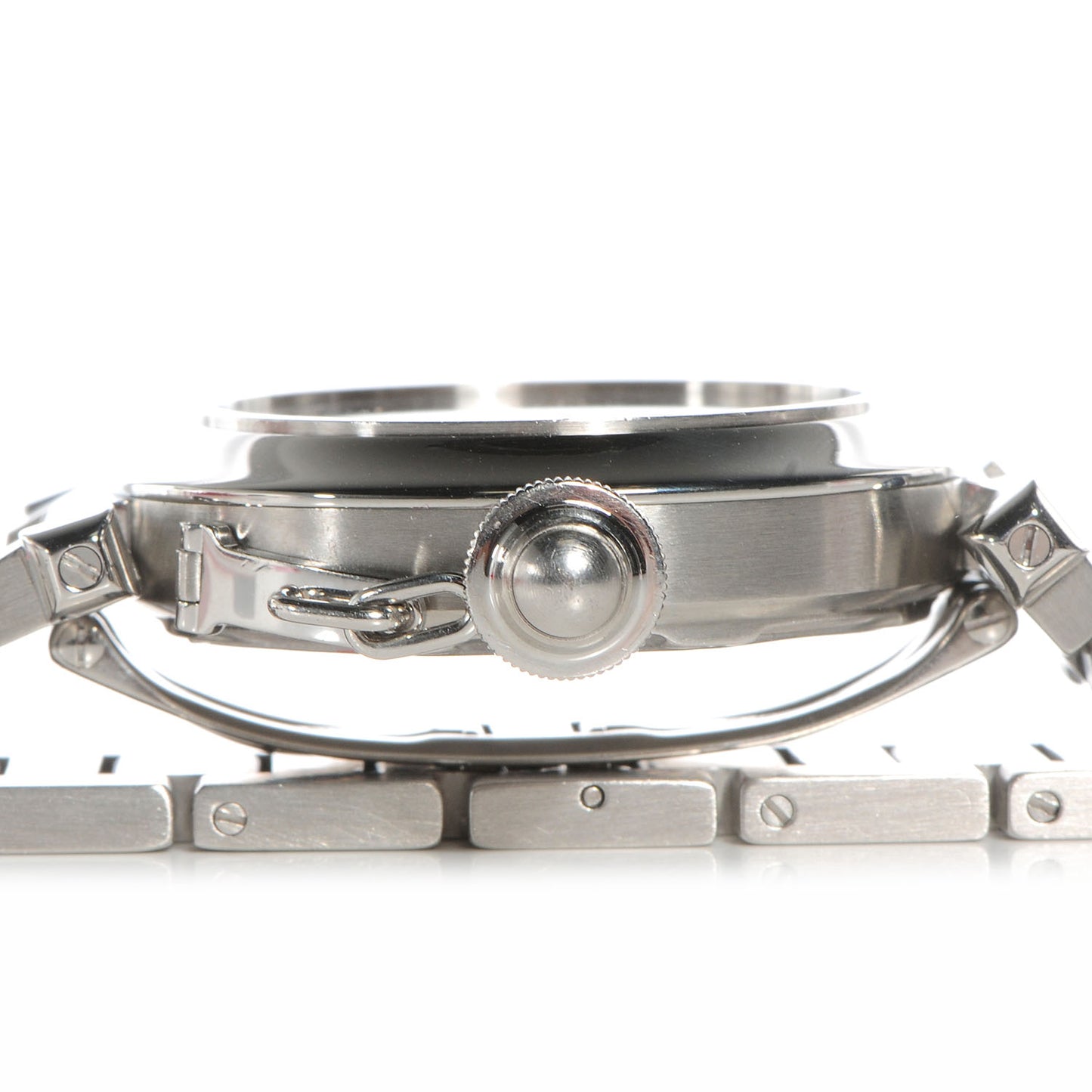 Stainless Steel 35mm Pasha de Automatic Watch Salmon