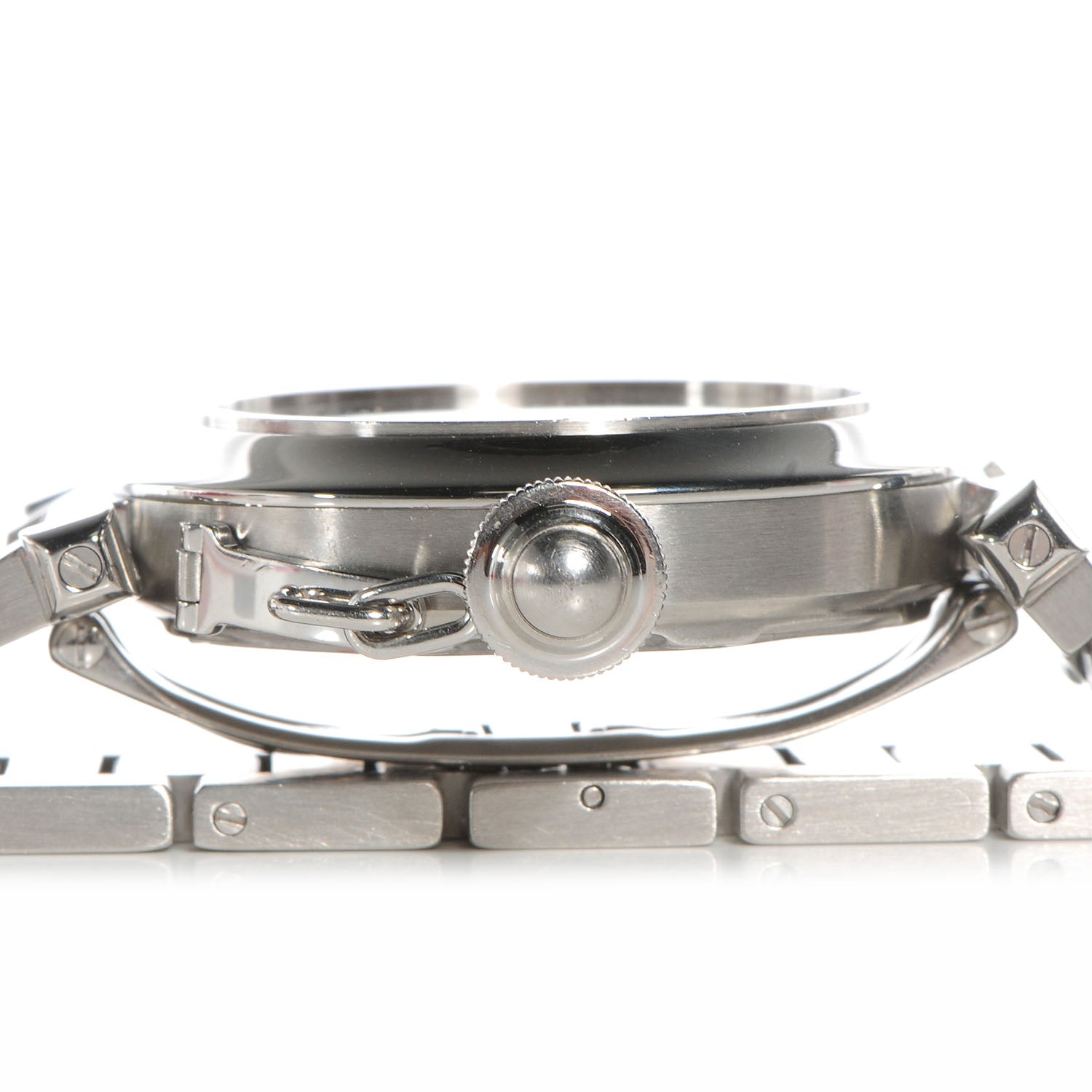 Cartier Stainless Steel 35mm Pasha de Automatic Watch Salmon 8 of 9