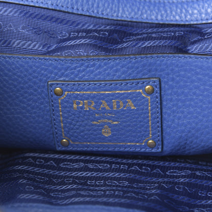 Prada Vitello Phenix Tote Azzurro 7 of 11