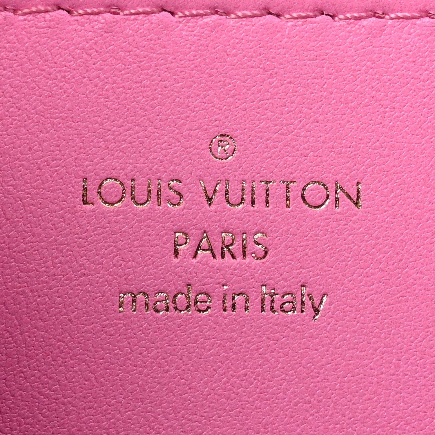 Louis Vuitton Lambskin Embossed Monogram Vuittamins Pochette Coussin Rose Violet 7 of 12