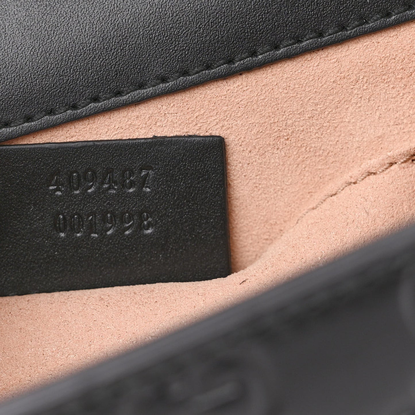 Guccissima Small Padlock Shoulder Bag Black