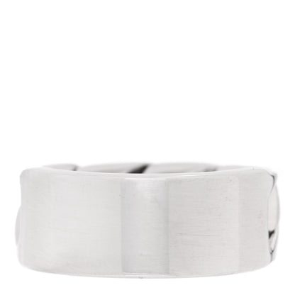 Tiffany Sterling Silver Curb Link Ring 49 5 3 of 5