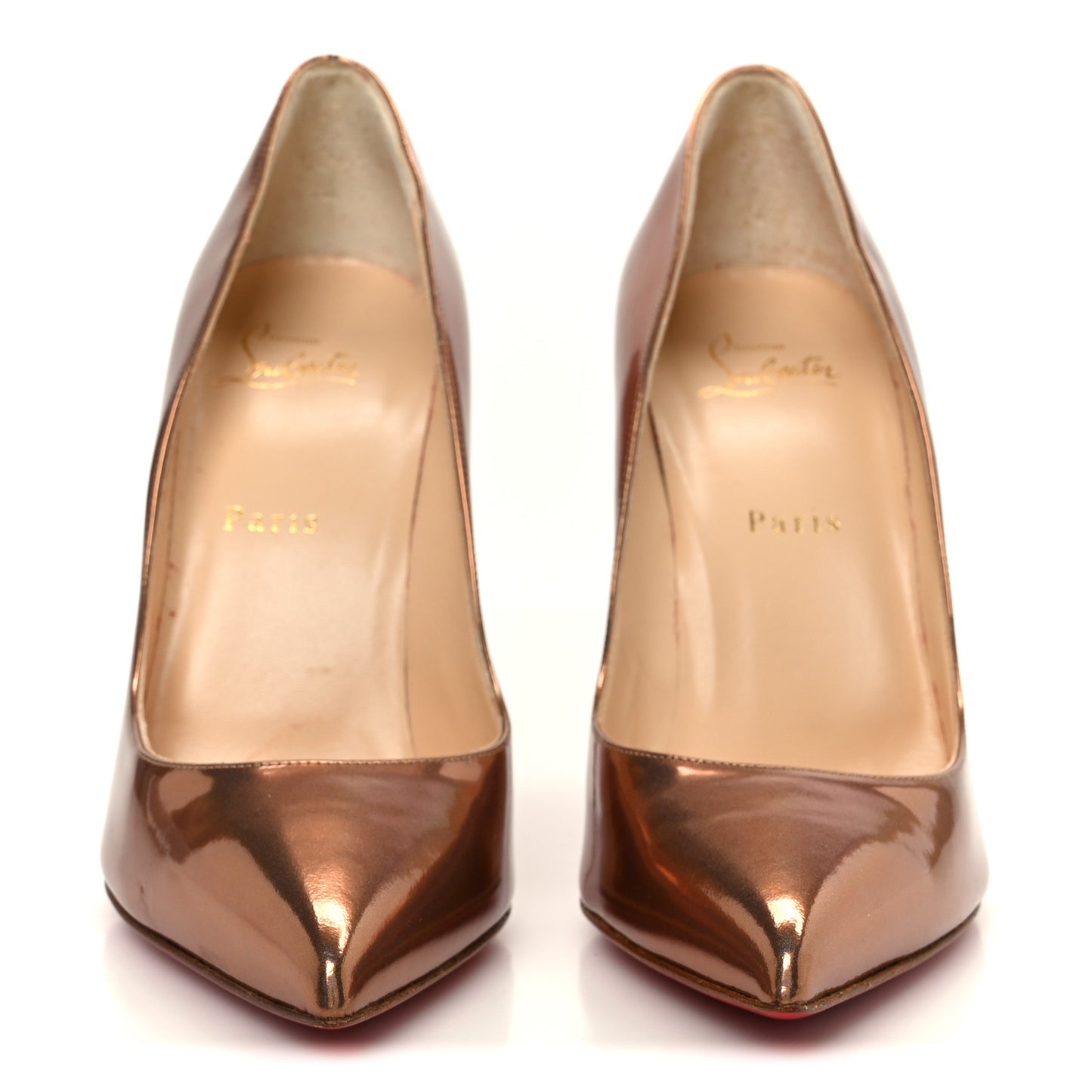 Metallic Pigalle Follies 100 Pumps 40 Bronze