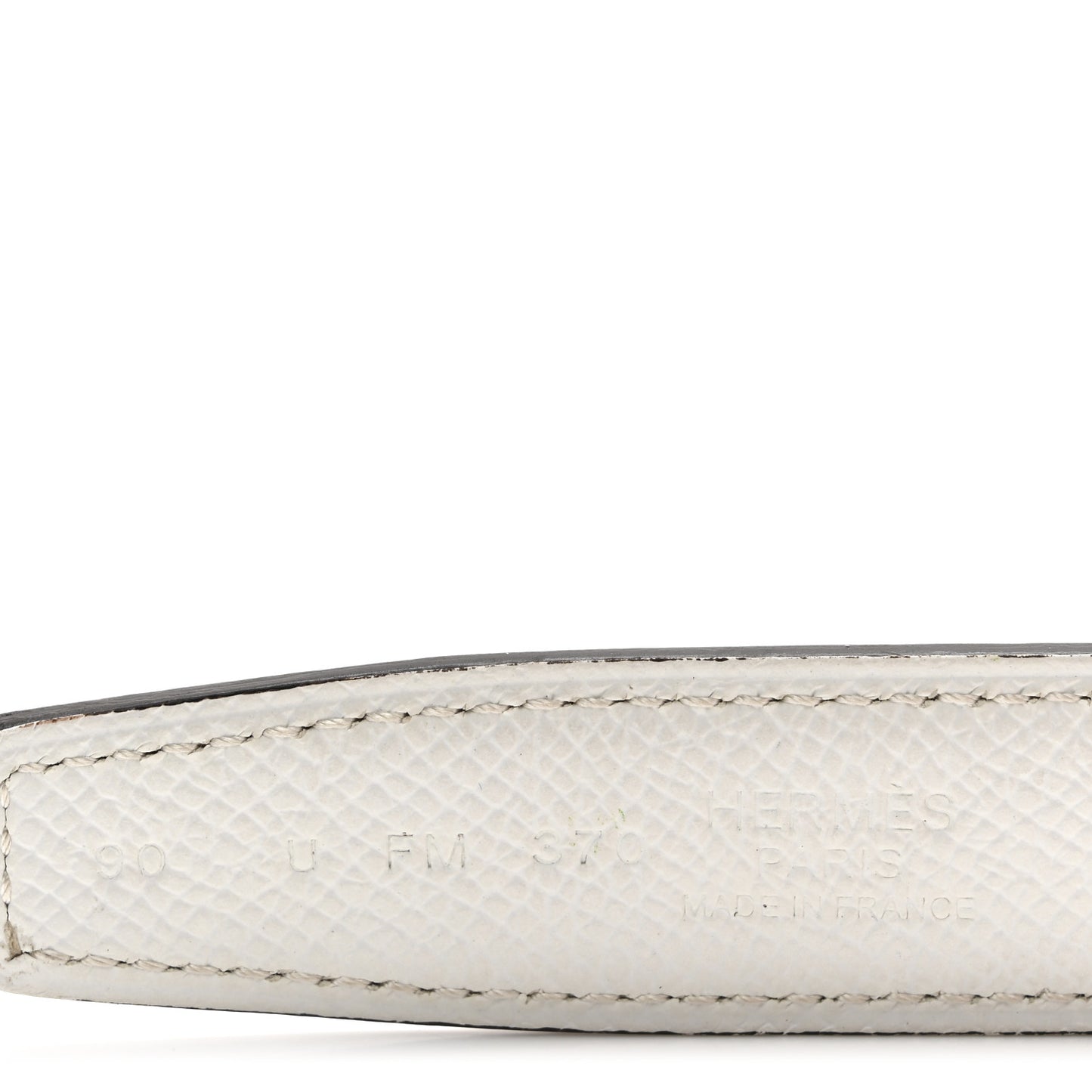 Swift Epsom 32mm Belt Strap 90 36 Etoupe White