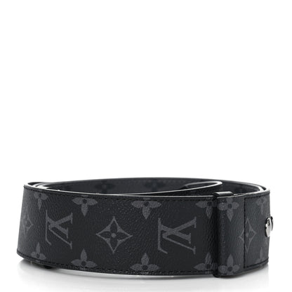 Louis Vuitton Monogram Eclipse Reversible Bandouliere Shoulder Strap 2 of 6