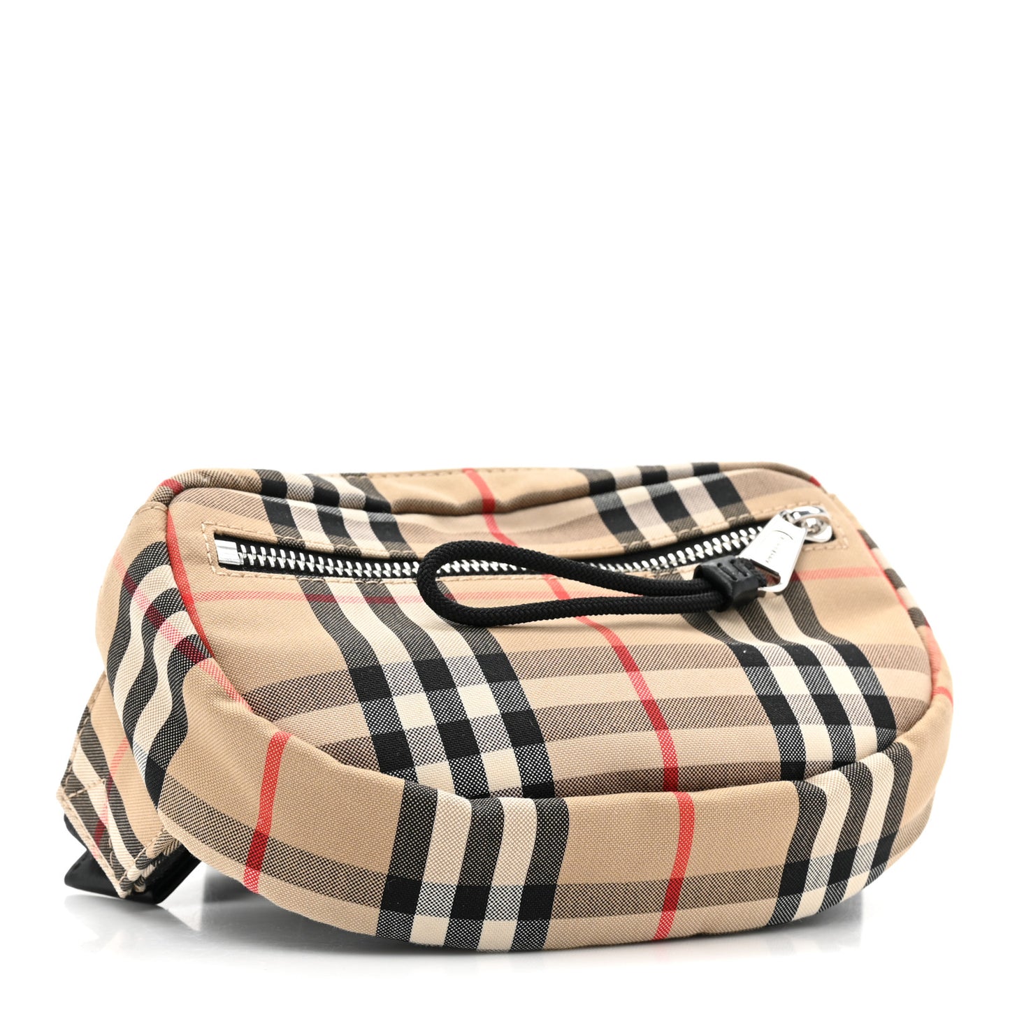 Nylon Vintage Check Small Cannon Bum Bag Archive Beige