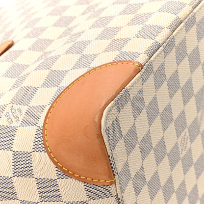 Louis Vuitton Damier Azur Hampstead MM 16 of 21