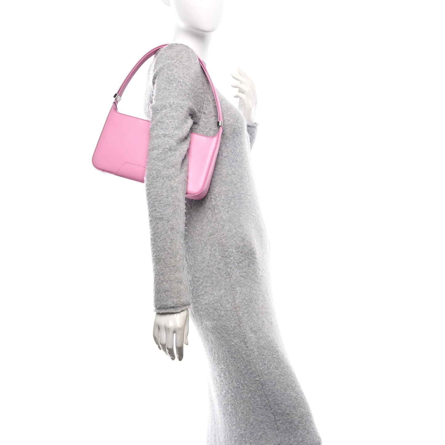 Smooth Calfskin TB Shoulder Bag Primrose Pink
