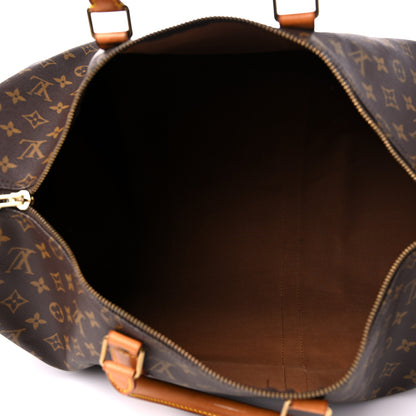 Louis Vuitton Monogram Keepall Bandouliere 50 5 of 20