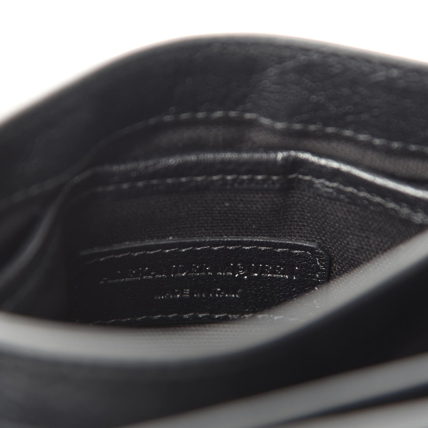 Goatskin Twin Skull Crossbody Black