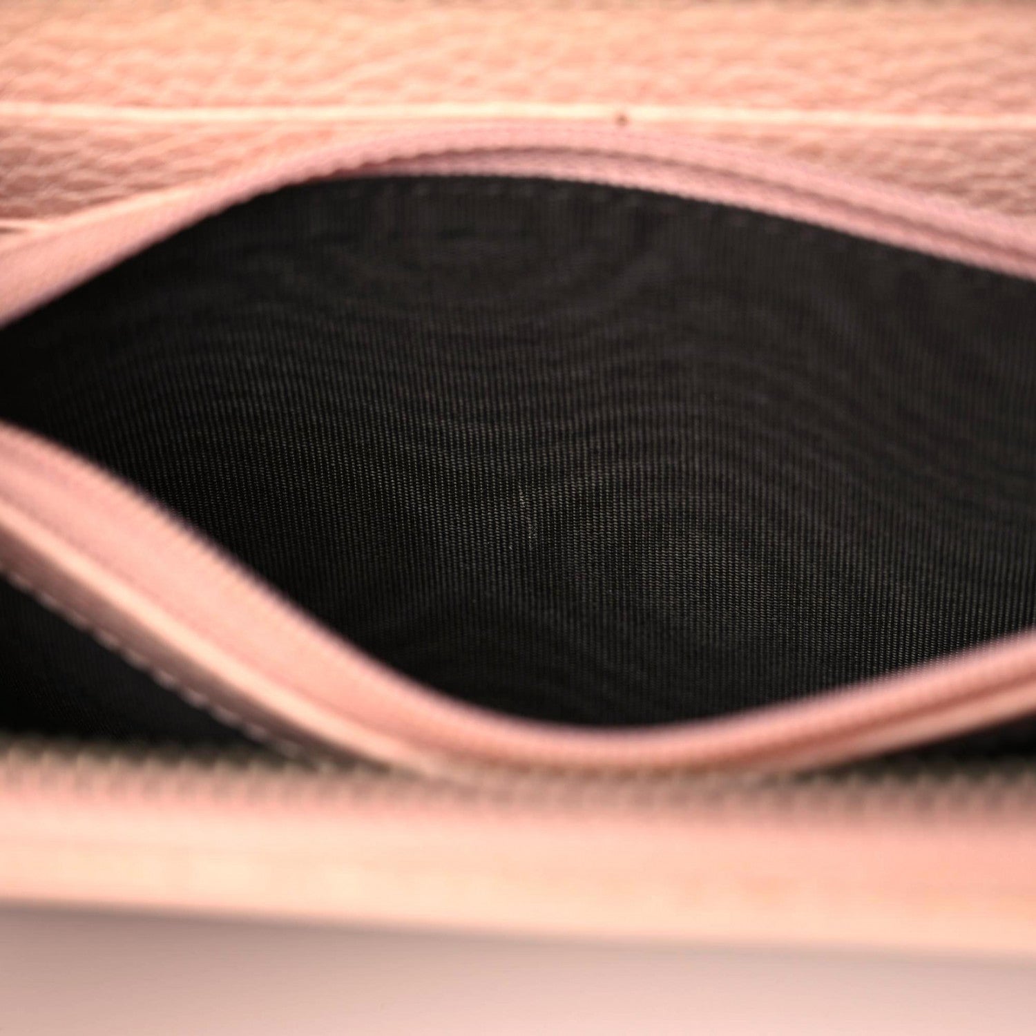 Gucci Calfskin Butterfly Farfalla Zip Around Wallet Perfect Pink 15 of 21