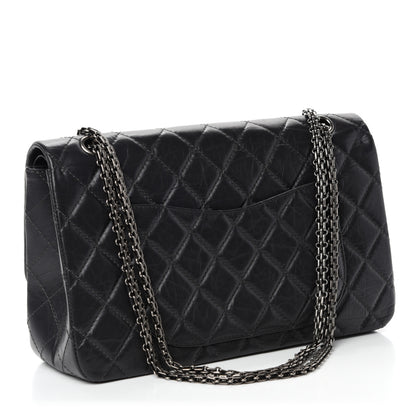Chanel Aged Calfskin Quilted 2.55 Reissue 227 Flap Dark Grey 3 of 10