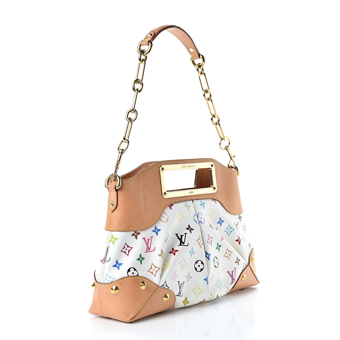 Monogram Multicolor Judy MM White