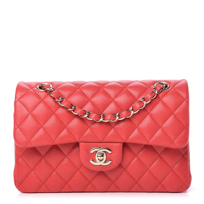 Chanel Caviar Quilted Small Double Flap Red 1 of 10