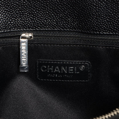 Chanel Caviar Quilted Grand Shopping Tote GST Black 7 of 8