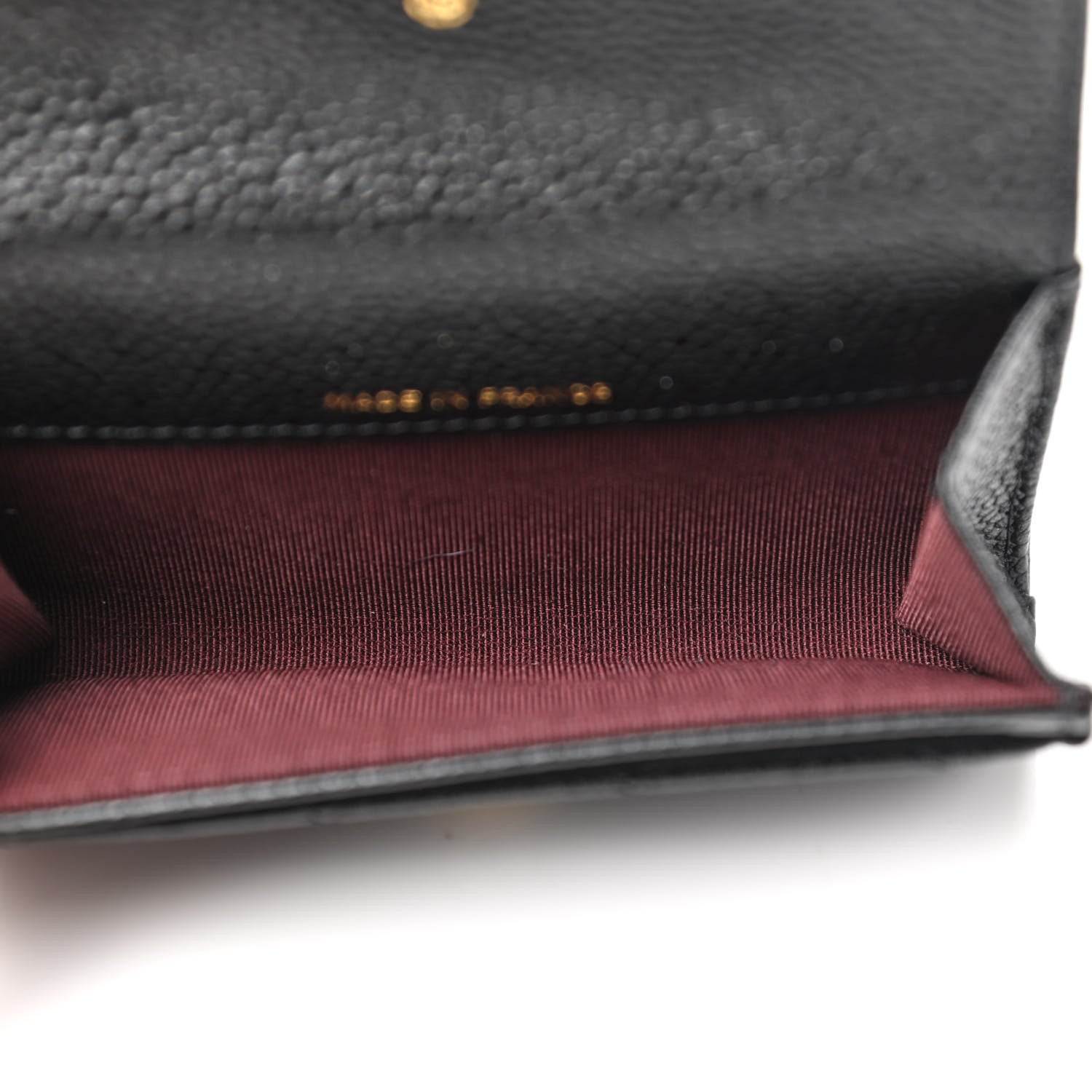 Chanel Caviar Quilted Flap Card Holder Wallet Black 5 of 8