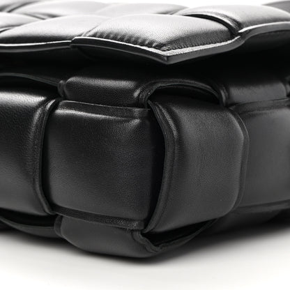 Bottega Veneta Nappa Maxi Intreccio Padded Cassette Crossbody Bag Black 9 of 14