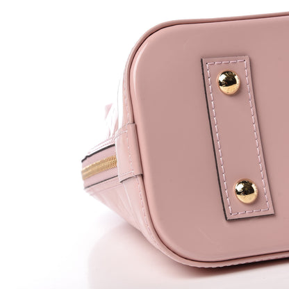 Louis Vuitton Vernis Alma BB Rose Ballerine 8 of 9