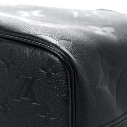 Louis Vuitton Empreinte Monogram Giant Neverfull MM Black 12 of 12
