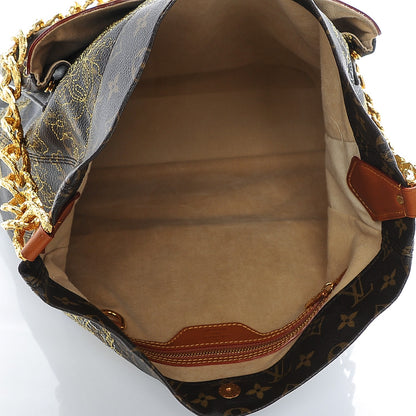 Louis Vuitton Monogram Dentelle Fersen Gold 5 of 7