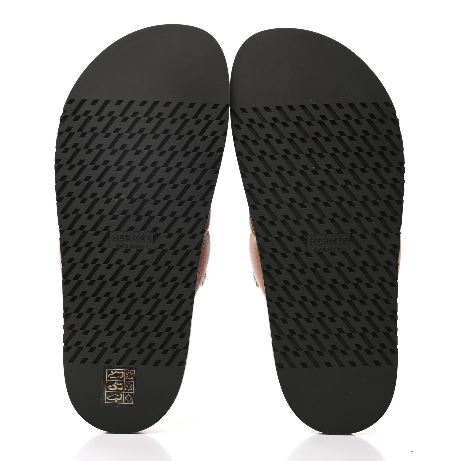 Hermes Nappa Extra Sandals 39 Gold 5 of 8