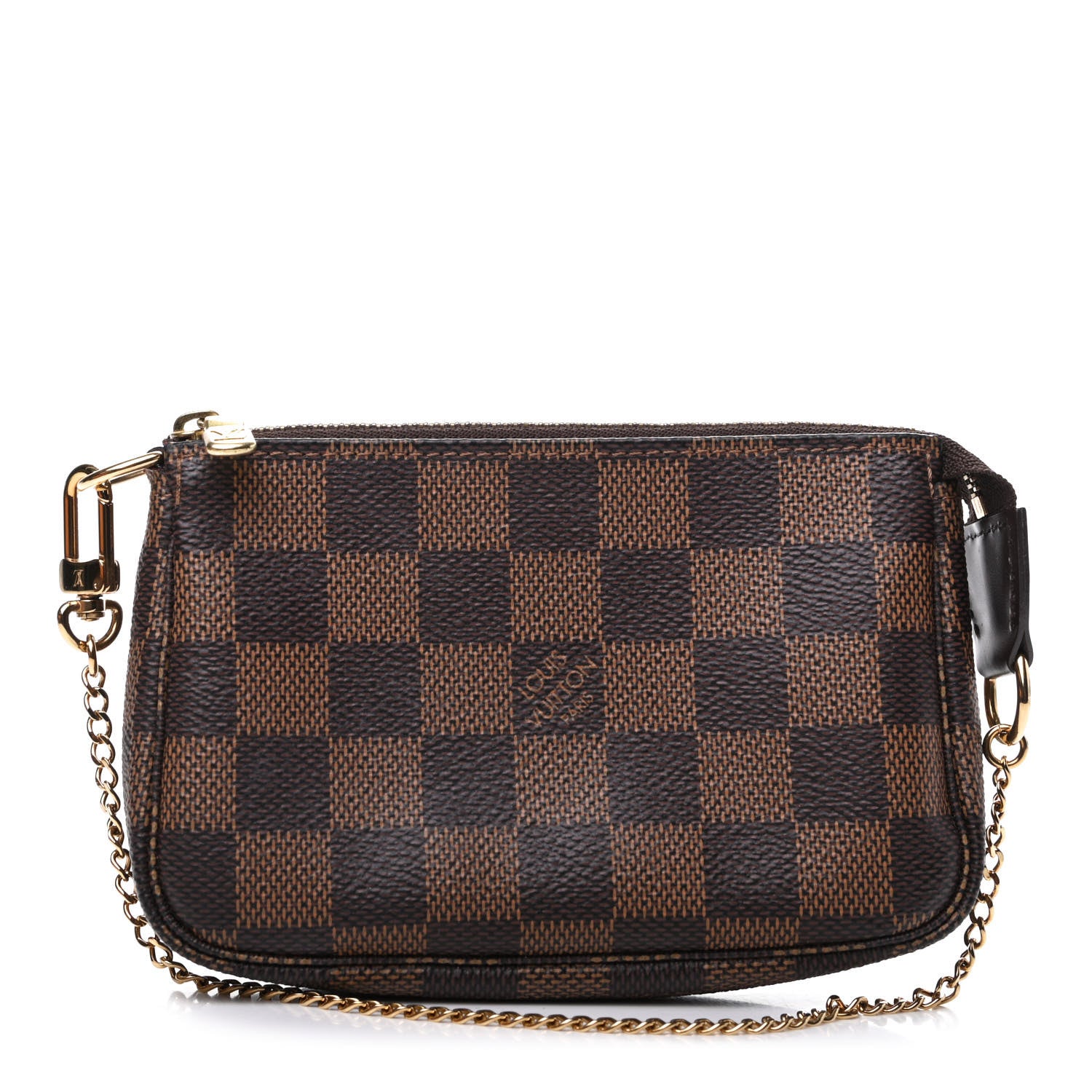 Louis Vuitton Damier Ebene Mini Pochette Accessories 1 of 10