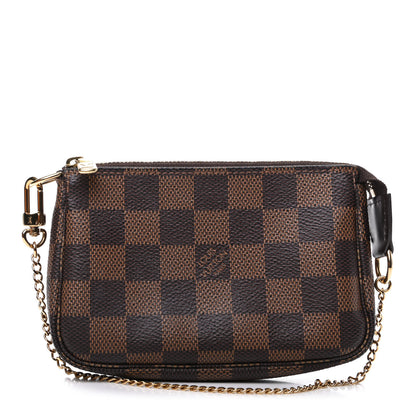 Louis Vuitton Damier Ebene Mini Pochette Accessories 1 of 10